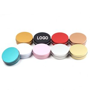 Latas de Metal para Velas con Logotipo Personalizado, Latas de Metal Mate con Tapas para Velas Vacías, para Fabricación de Velas - Product Image 1