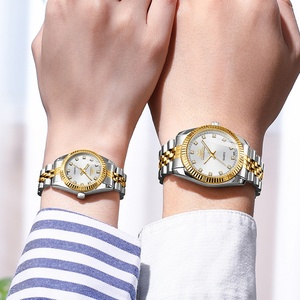 Reloj de Cuarzo CHENXI 004 para Mujer, Dorado y Plateado, Clásico, Elegante, de Lujo, Resistente al Agua, para Dama - Product Image 6