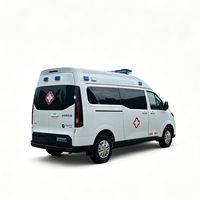 1veco Juxing Long Axis Véhicule d'urgence électrique pur de type ambulance de surveillance pour le transport hospitalier