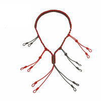 Cordon de Sangle pour Appel de Canard avec Pendentifs Amovibles, Sifflet pour Chien, Tressé à la Main, Boucles Réglables 550, Étanche 1L, Chasse en Extérieur