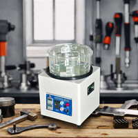 Machine à polir les métaux magnétiques LYH, tambour rotatif, moteur 1,5 kW, 220 V, équipement de finition de surface abrasif puissant