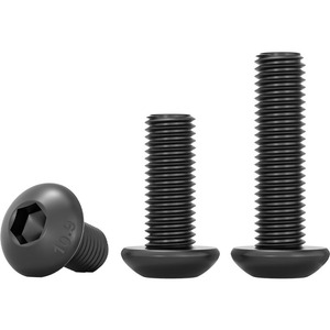 Vis à tête cylindrique à six pans creux Tianzhuo Hardware M2 M3 M4 M5 M6 M8 M10 M12 M16 M20 Grade 10.9 en acier allié noir - Product Image 1