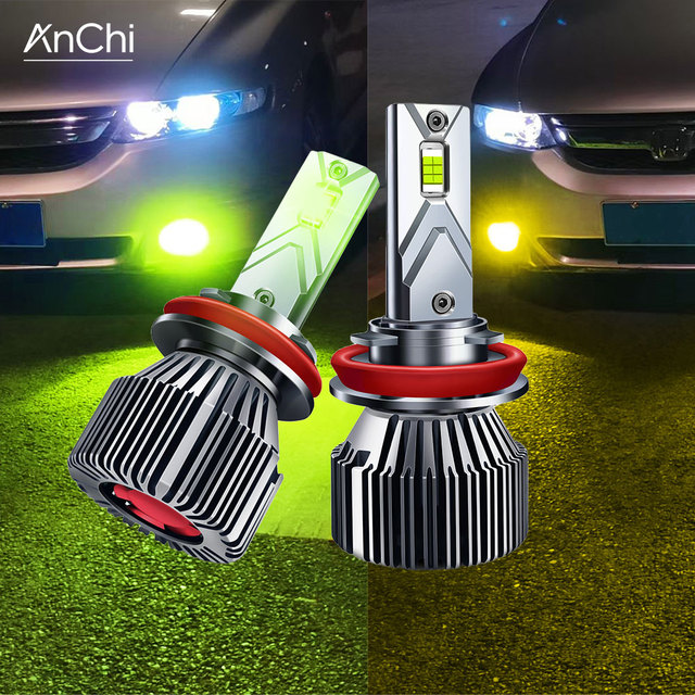 Wholesale Super Bright 60W Lime Green Fog Light Bulb for Car H11 H3 H16 H7 H4 H8 H9 9005 9006 H1