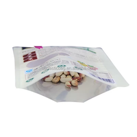 Sachet d'emballage personnalisé imprimé avec fermeture zip pour friandises pour animaux, pochette en plastique PET PE à trois soudures latérales pour croquettes, biscuits et friandises pour chiens et chats