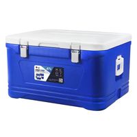 Glacière extérieure grande capacité 110L, conception épaissie, usage commercial, garde les aliments frais, pour véhicules, pêche, glace réfrigérante à maintien de la chaleur