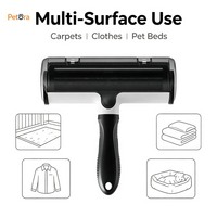Petora Nouveauté : Rouleau Écologique Auto-Nettoyant pour Poils d'Animaux (Chats), Zéro Consommables, pour Nettoyage Quotidien Domestique