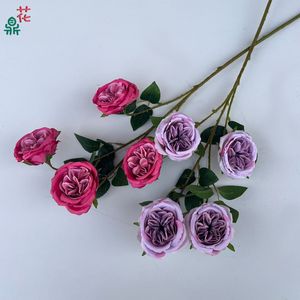 Austin Anna <b>Artificial</b> Roses Silk <b>Flowers</b> Wedding Decor Props Floral <b>Arrangements</b> - Product Image 3