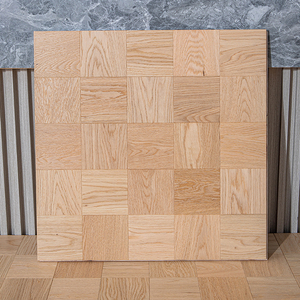 Parquet en bois dur AVANTIMORA 3D Surface RoHS de qualité ferme ABCD 20 mm multicouche en noyer noir avec joint mâle et femelle pour salle à manger - Product Image 1