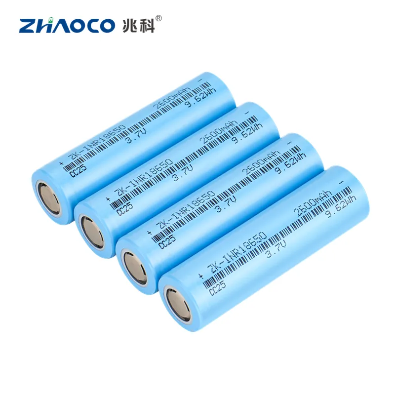 Rechargeable lithium 2600mah inr18650 cells li-ion 18650 battery 3.7v batteries