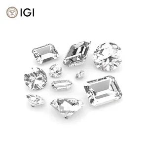 GIA IGI 인증서 CVD 느슨한 합성 다이아몬드 팬시 컷 다채로운 실험실 성장 다이아몬드 루비 실험실 성장 다이아몬드