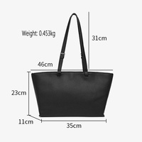 Sacs fourre-tout en cuir PU vegan tendance pour femmes, grande capacité, sac à bandoulière pour femmes, sac à main de travail pour femmes, sac de shopping