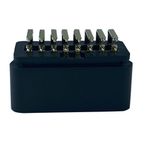 Conector OBD2 OBDII de 16 Pines, 12V 24V, Negro, para Automóvil, en Oferta