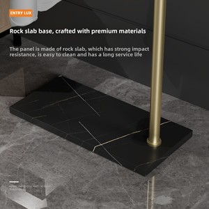 Perchero Metálico Multifuncional de Pie para Ropa y <span class=keywords><strong>Abrigos</strong></span>, para Dormitorio, Estilo Moderno y de Lujo para el Hogar - Product Image 3