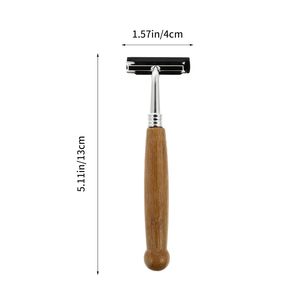 Suministros para Hoteles, Maquinillas de Afeitar Desechables Ecológicas con Mango de Bambú, Maquinillas de Afeitar Naturales Biodegradables, Kits de Afeitado de Viaje - Product Image 3