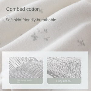 Berretto fetale per bambini primavera e autunno cappello neonato a doppio strato cotone 0-3 mesi berretto per fontanella antivento - Product Image 2