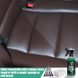 Limpiador interior de <span class=keywords><strong>coche</strong></span> S14 para detalles y <span class=keywords><strong>restauración</strong></span> de vehículos Limpiador de salpicadero de <span class=keywords><strong>coche</strong></span> para <span class=keywords><strong>tapicería</strong></span> de asientos Brillo de cuero - Product Image 3