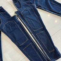 Jeans Cargo Streetwear Gros Femme Pantalons Denim Nouveau Design Tendance Jeans Pantalons pour Femmes