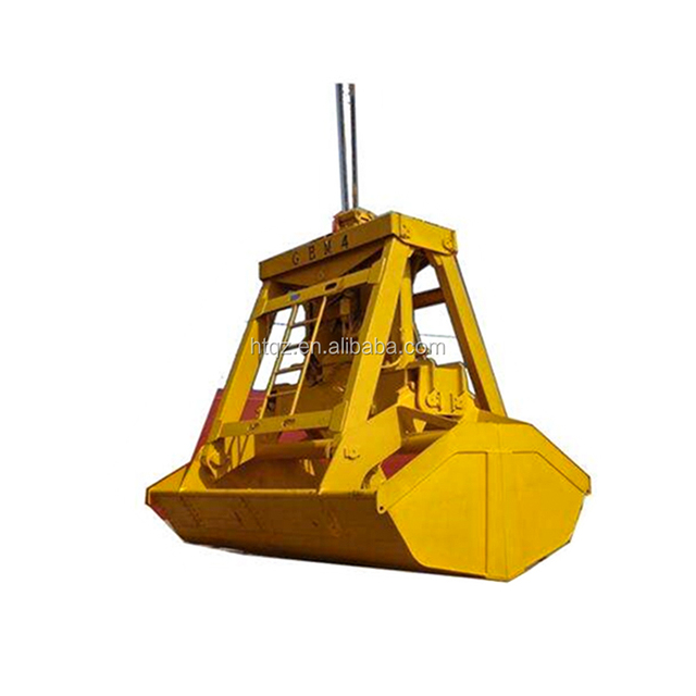 HENGTAI Wireless Remote Control 19.6 Cubic Meter Electric Hydraulic Grab for Bulk Material