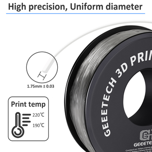 Filament <span class=keywords><strong>TPU</strong></span> flexible <span class=keywords><strong>GEEETECH</strong></span> 1,75 mm Filament <span class=keywords><strong>TPU</strong></span> 95A pour imprimante 3D Bobine de 1 kg - Product Image 2