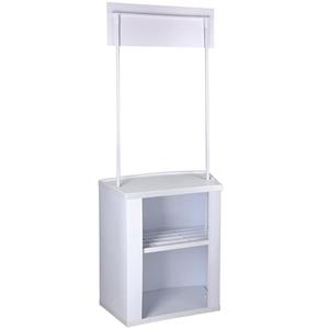 المحمولة منضدة ترويج الجدول طوي كشك شاشة عرض تجارية حامل شعارات - Product Image 5