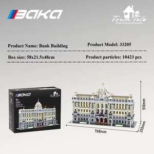 BaKa 33205 Streetview Banco <span class=keywords><strong>HSBC</strong></span> de Shanghái, 10423 Piezas, Modelo de Arquitectura de Ladrillos, Juguetes Educativos para Niños, Regalos, Conjuntos de Bloques de Construcción - Product Image 6