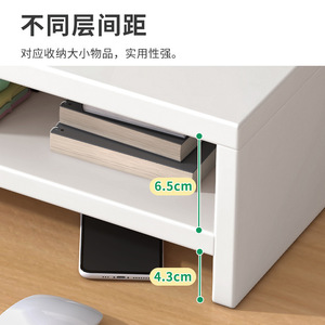 Laptop Stand 50x24x7.7cm With Storage For <b>Desk</b> Organization Office Use - Product Image 3