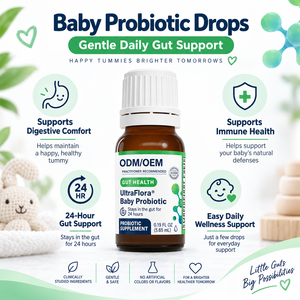 Gotas Probióticas de Lactobacillus <span class=keywords><strong>para</strong></span> Bebés, Flora Intestinal Infantil, Cuidado Diario del Estómago, Fórmula Suave, Marca Privada, Proveedor de Exportación OEM ODM - Product Image 3