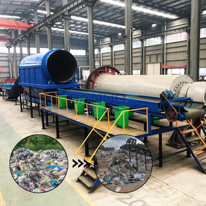 เครื่องคัดแยกและบำบัดขยะมูลฝอยในครัวเรือนขนาด 300 ตันต่อวัน ผู้ผลิตโรงงานรีไซเคิลขยะเป็นพลังงาน - Product Image 1