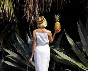 Exotic Style Beach Wear <b>Women</b> Linen Loose Knee Length Beautiful <b>White</b> Linen Wrap <b>Dress</b> Perfect Beach or Resort <b>Party</b> Wear <b>Dress</b> - Product Image 6