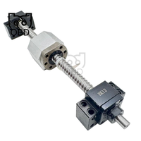 Kit de vis à billes Hiwin TBI THK 1605 250-1550mm avec écrou à billes usiné et BK/BF12 pour les industries CNC
