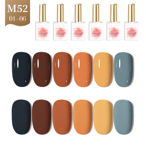 AILANUO Gel Polish Oem Manufacture Custom 6 Colors Uv Gel <b>Nail</b> Polish Set 15ml Bottles Private Label Custom logo Gel Uv Polish - Product Image 1