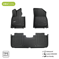 Tapis de sol de voiture 3D en TPE écologiques, inodores, imperméables et antidérapants pour Li Auto L7 Pro