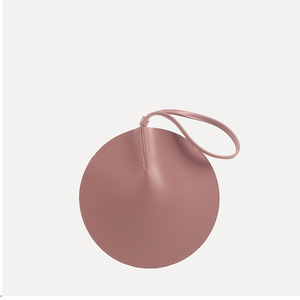 Instagram-worthy round tote <b>bag</b>/coin purse, European and American style <b>evening</b> <b>bag</b> with drawstring closure. - Product Image 3