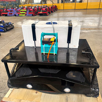 Tondeuse à gazon autonome télécommandée avec pulvérisateur, GPS RTK, pour le désherbage dans les vergers et les fermes