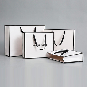 Bolsa de embalaje de ropa de fabricante chino CSMD, pequeñas cantidades de pedido, venta <span class=keywords><strong>al</strong></span> <span class=keywords><strong>por</strong></span> <span class=keywords><strong>mayor</strong></span>, pequeña bolsa de regalos blanca para embalaje de joyería - Product Image 1