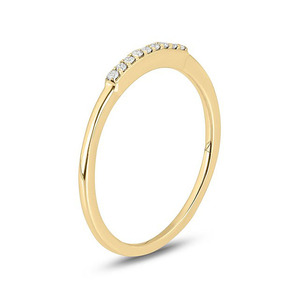 Cincin Emas Kuning <span class=keywords><strong>Solid</strong></span> 4mm 14k/18k/24k Asli, Bisa Digadaikan, untuk Pasangan Pernikahan Wanita & Pria, Kustomisasi Logo Grosir Perhiasan - Product Image 3