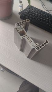 Wpc pressato porta Wpc striscia struttura Anti-Bug camera da letto porta in Pvc Egde fascia impermeabile porta interna - Product Image 2