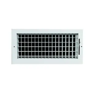 HVAC Supply Grille Double Deflection Aluminum Registers And Grilles Air Louvers Vent Double Deflection Supply Grille
