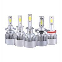 Phares led cob très brillants, 10 pièces, puce C6 H1, 2700k, 3000k, 100 — 110lm/w, 1500ma, pour éclairage de voiture, livraison gratuite, 4000