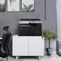 Mobilier de bureau support de copieur en métal multifonctionnel armoire de copieur support d'imprimante mobile avec roues