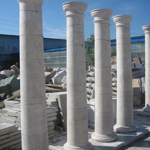 Personalizado precio barato decoración interior <span class=keywords><strong>de</strong></span> <span class=keywords><strong>piedra</strong></span> travertino columna - Product Image 2