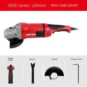 Grande Meuleuse d'Angle Haute Puissance 2830/2831 avec Moteur Brossé 230/180mm pour Polissage, Découpe et Meulage de Pierre et Métal, Garantie 6 Mois - Product Image 6