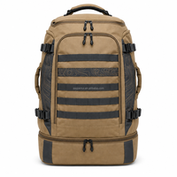 Mochila Táctica Personalizada para Hombre, Mochila EDC, Resistente al Agua, Transpirable, con Tirantes Ergonómicos para los Hombros, para Viajes al Aire Libre