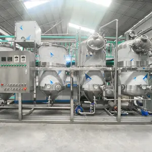 Vegetable Oil Refinery Plant Palm Oil Refining Machine Palm Oil Refinery Equipment