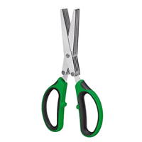 Cuisinart C77-SHRH Tijeras para Hierbas de Acero Inoxidable de 8.5 Pulgadas con Hoja Recta para Diestros, Acabado Cepillado, Sin Electricidad