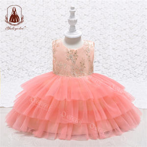 Vestidos bonitos para niñas, vestidos De <span class=keywords><strong>18</strong></span> <span class=keywords><strong>meses</strong></span> De Crmonie para niñas, vestidos De princesa para niñas, vestido De Ángel dorado, gran oferta - Product Image 1