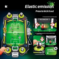 Jeu de Football de Table blocs de construction jeu de Football de table balle bloc de construction jouets fête Match de Football ensemble de blocs de construction de bureau