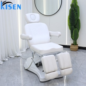 Cama de Belleza Eléctrica Kisen Moderna con Patas Abatibles, Cama para Pestañas Personalizada, Silla Multifuncional para Tatuajes con Reposabrazos Extraíbles, Uso en Hoteles - Product Image 2