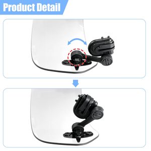 Pare-brise universel pour moto, réglable, en acrylique ABS, grand modèle 37Cm, petit modèle 28Cm, pour Yamaha Kawasaki Honda - Product Image 3