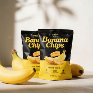 Sacs d'emballage en plastique en aluminium imprimé sur mesure de qualité alimentaire pour les chips de banane, les chips de pommes de terre, les noix et les bonbons - Product Image 6